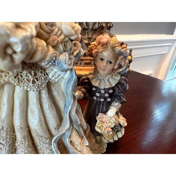 Boyds Bears The Dollstone Collection Emily with Katherine and Otis Figurine 1995 - Picture 6 of 9